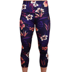 Legging 3/4 taille mi haute femme HA Floral multicolor| PROJECT X — Multicolor · Taille S