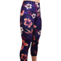 Legging 3/4 taille mi haute femme HA Floral multicolor| PROJECT X — Multicolor · Taille S