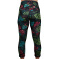 Legging 3/4 taille mi haute femme SUPER MONSTERA multicolor| PROJECT X — Multicolor · Taille L
