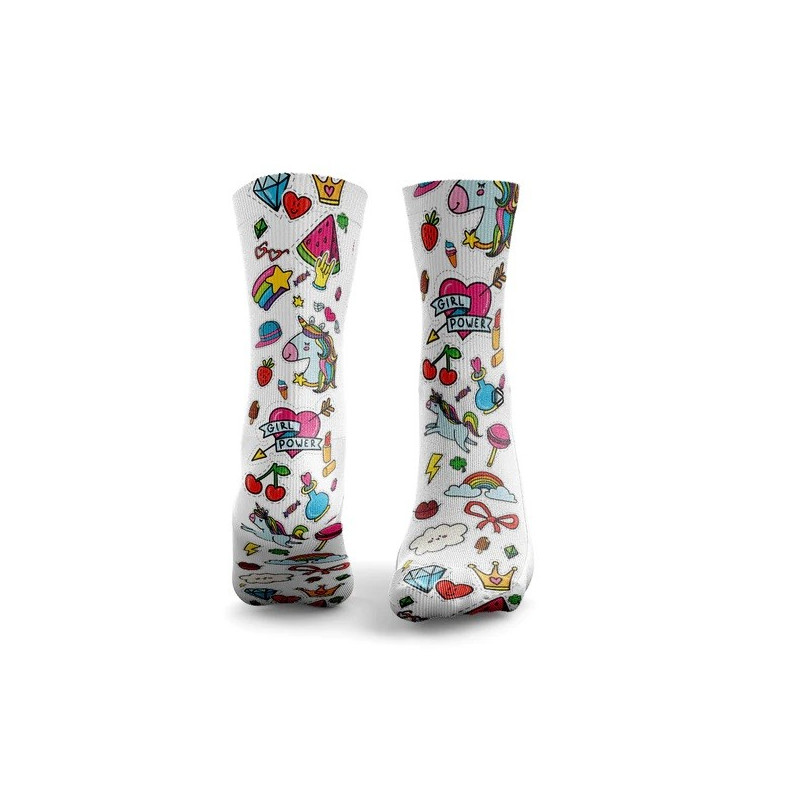 Chaussettes blanches EVERYTHING NICE | HEXXEE SOCKS — Blanc · Taille M (40-43) Chaussettes blanches EVERYTHING NICE | HEXXEE SOCKS — Blanc · Taille M (40-43)