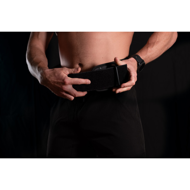 Ceinture de force noire personnalisable | VERY BAD WOD — Noir · Taille XS