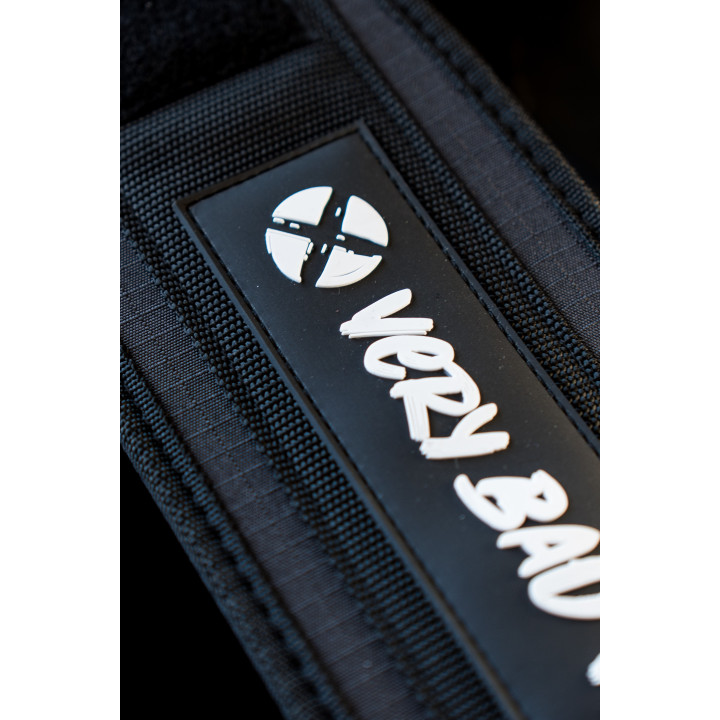 Ceinture de force noire personnalisable | VERY BAD WOD — Noir · Taille XS