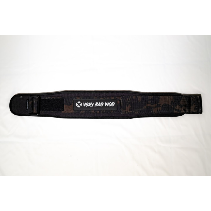 Ceinture de force camo personnalisable | VERY BAD WOD — Vert militaire · Taille XS