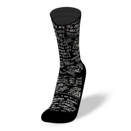 Chaussettes HERO WODS noires | LITHE APPAREL — Noir · Taille RX SOCKS M (39 - 42)