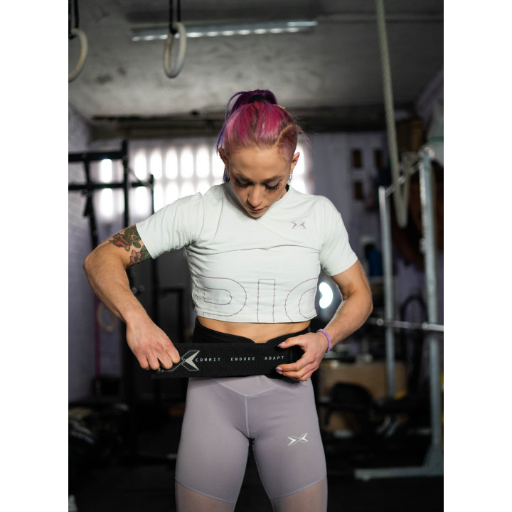 Ceinture de force CEA bleue personnalisable | PICSIL — Bleu · Taille XL