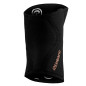 Paire Genouillères CHAMPIONS EDITION Noire - Copper 5 mm | REHBAND — Noir · Taille L