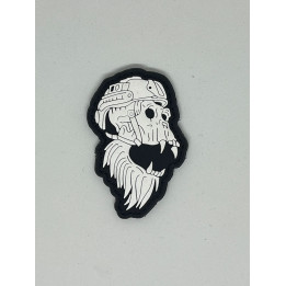 Patch PVC 3D velcro noir GORILLA | VERY BAD WOD — Noir · Taille TU