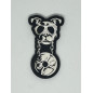 Patch PVC 3D velcro noir CANIWOD | VERY BAD WOD — Noir · Taille TU