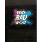 Patch PVC 3D velcro noir BRUSH | VERY BAD WOD — Noir · Taille TU