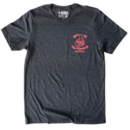 T-Shirt gris foncé DINO CREW | BARBELL REGIMENT — Gris · Taille M