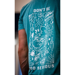T-Shirt vert menthe DINO CREW | BARBELL REGIMENT — Menthe · Taille M