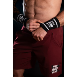 Bandes de poignets SWEATBANDS noires - VERY BAD WOD — Noir · Taille TU