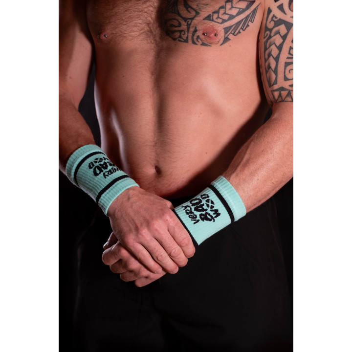 Bandes de poignets vert clair VERY BAD WOD - Sweatbands — Vert · Taille TU
