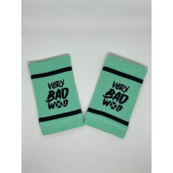 Bandes de poignets vert clair VERY BAD WOD - Sweatbands — Vert · Taille TU