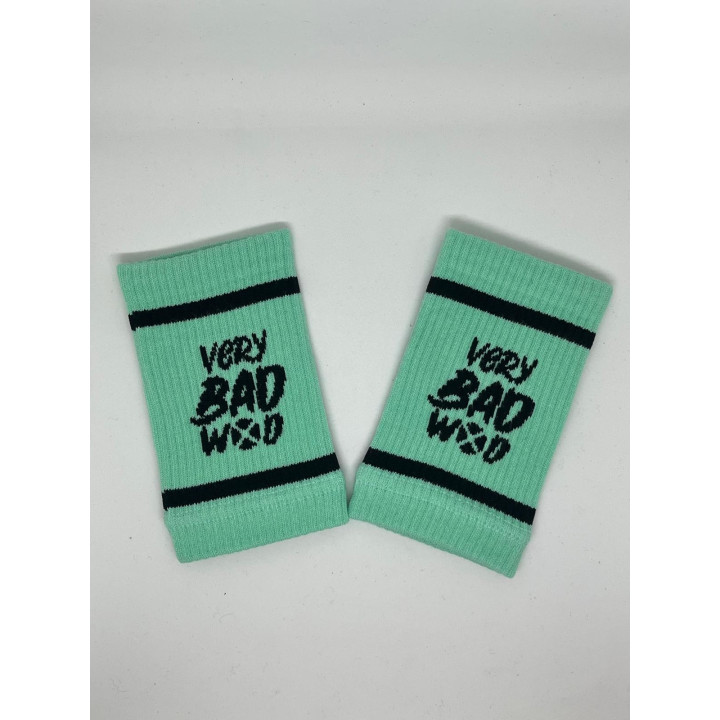 Bandes de poignets vert clair VERY BAD WOD - Sweatbands — Vert · Taille TU
