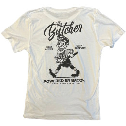 T-Shirt blanc THE BUTCHER | BARBELL REGIMENT — Blanc · Taille S