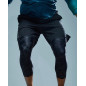 Legging homme COMPRESSION CROP - BLACKOUT CAMO | TYR — NOIR CAMO · Taille S