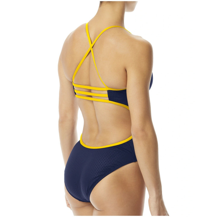 Maillot de bain Femme bleu navy HEXA TRINITYFIT | TYR — Bleu Foncé · Taille S