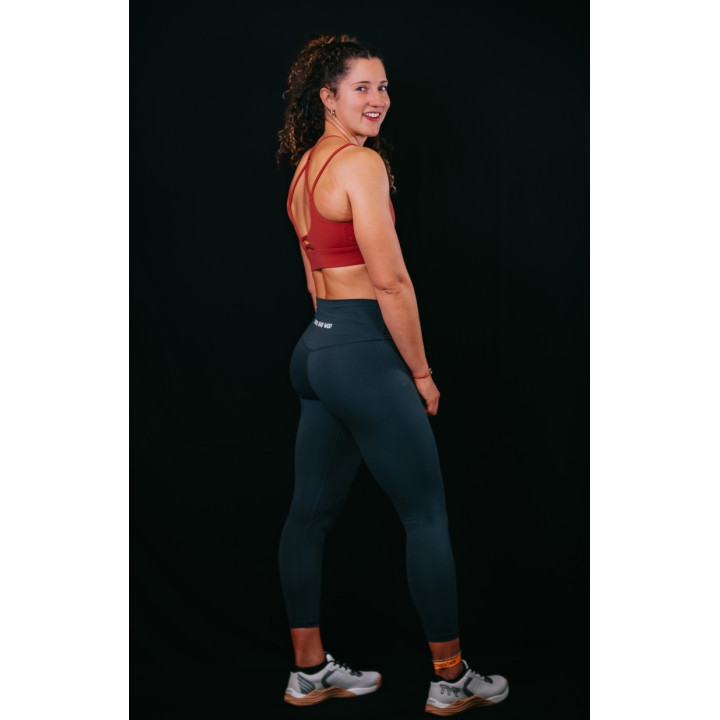 Legging taille haute Femme THE SOFTY bleu gris | VERY BAD WOD — Bleu · Taille L
