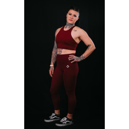 Legging taille haute Femme THE SOFTY rouge cardinal | VERY BAD WOD — Rouge · Taille S