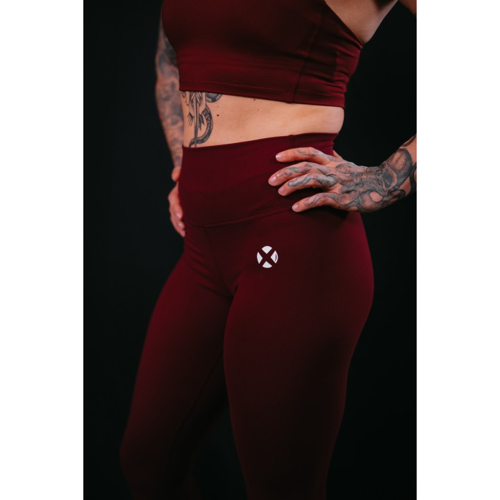 Legging taille haute Femme THE SOFTY rouge cardinal | VERY BAD WOD — Rouge · Taille S