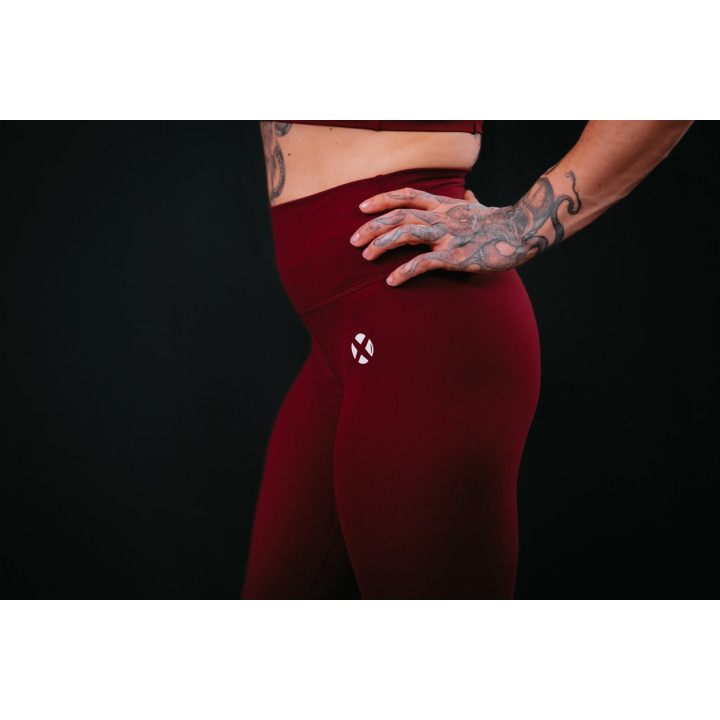 Legging taille haute Femme THE SOFTY rouge cardinal | VERY BAD WOD — Rouge · Taille S