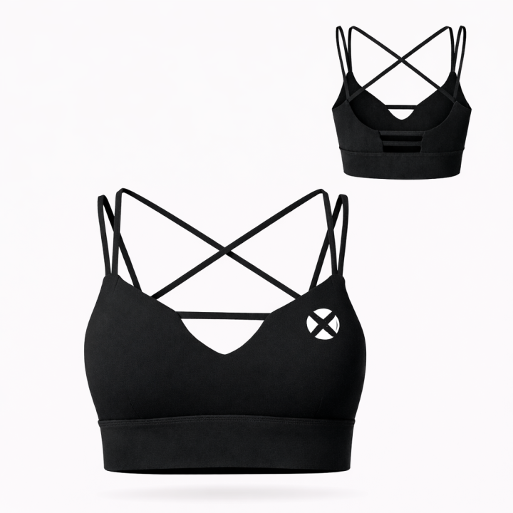 Brassière sport noire GRACE|VERY BAD WOD — Noir · Taille M
