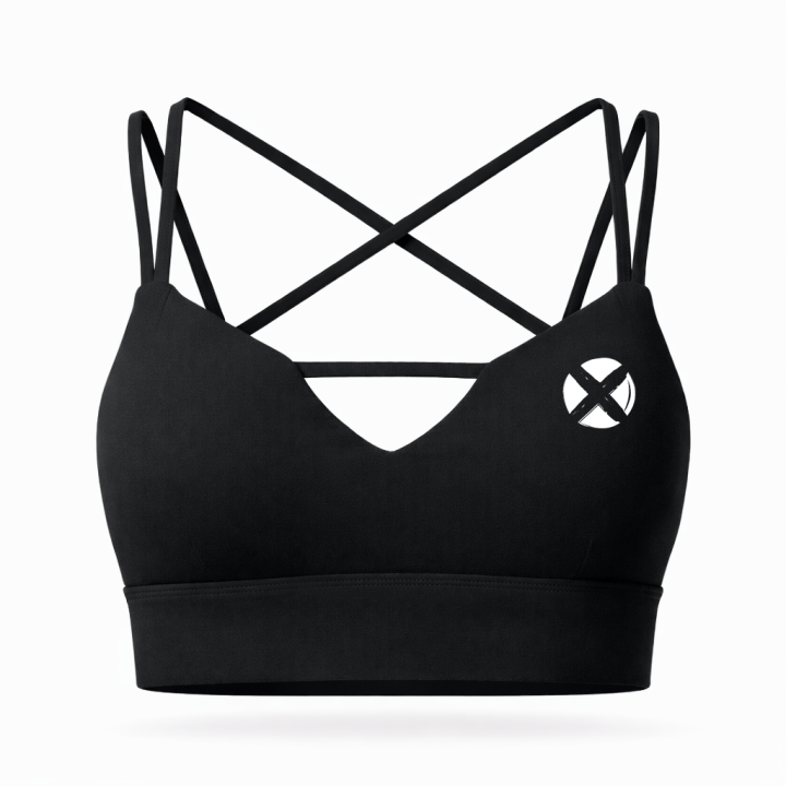 Brassière sport noire GRACE|VERY BAD WOD — Noir · Taille M