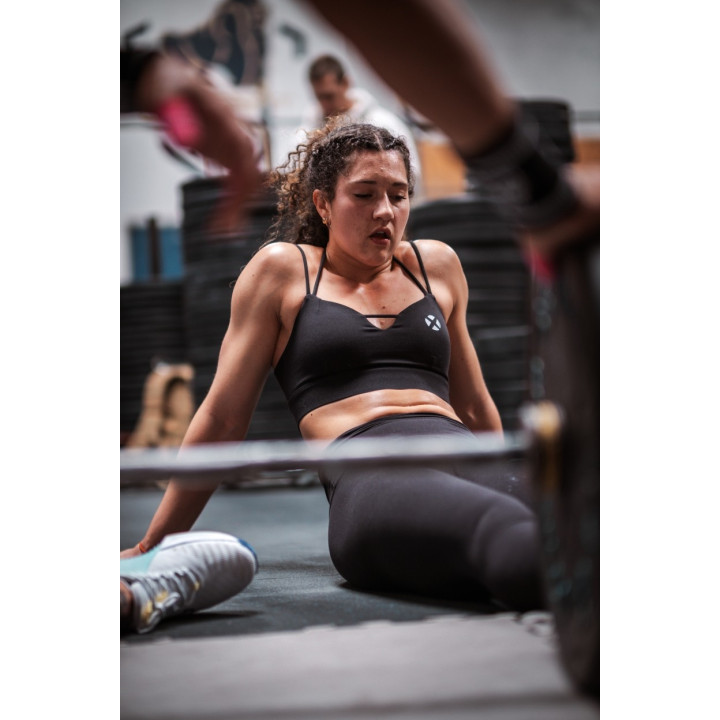 Brassière sport noire GRACE|VERY BAD WOD — Noir · Taille M