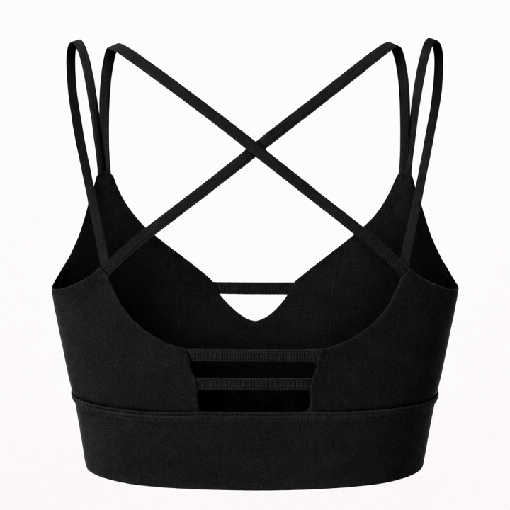 Brassière sport noire GRACE|VERY BAD WOD — Noir · Taille L
