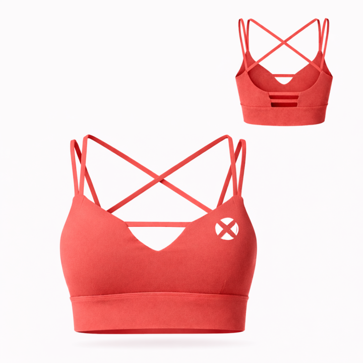Brassière sport rose moccha GRACE|VERY BAD WOD — Rose · Taille XS