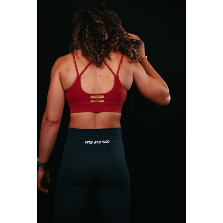Brassière sport rose moccha GRACE|VERY BAD WOD — Rose · Taille S