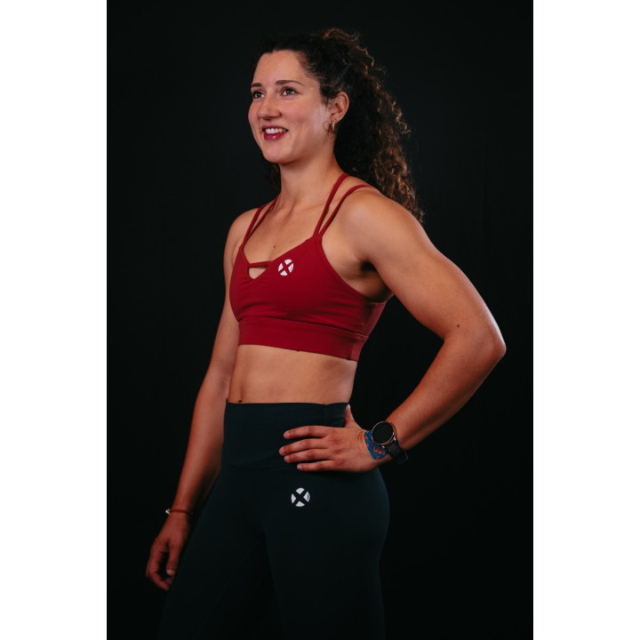 Brassière sport rose moccha GRACE|VERY BAD WOD — Rose · Taille L