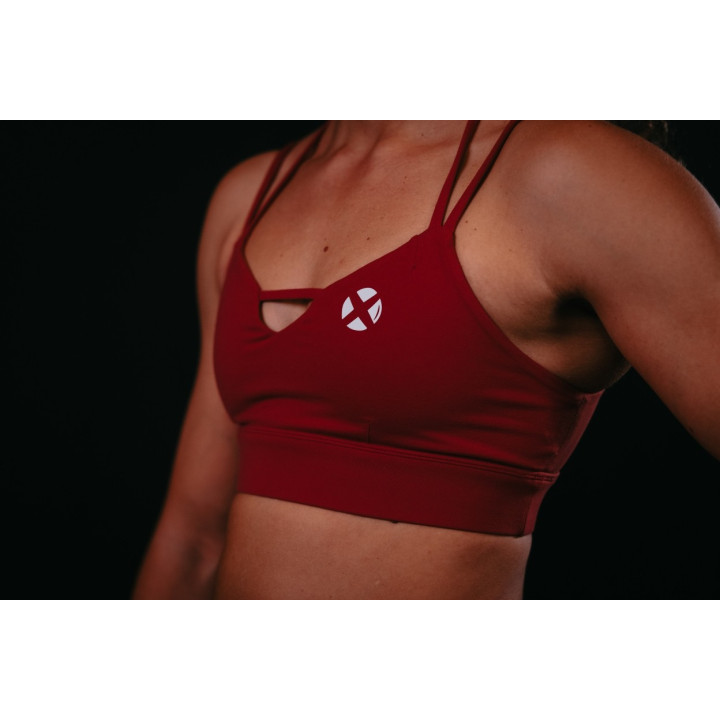 Brassière sport rose moccha GRACE|VERY BAD WOD — Rose · Taille L