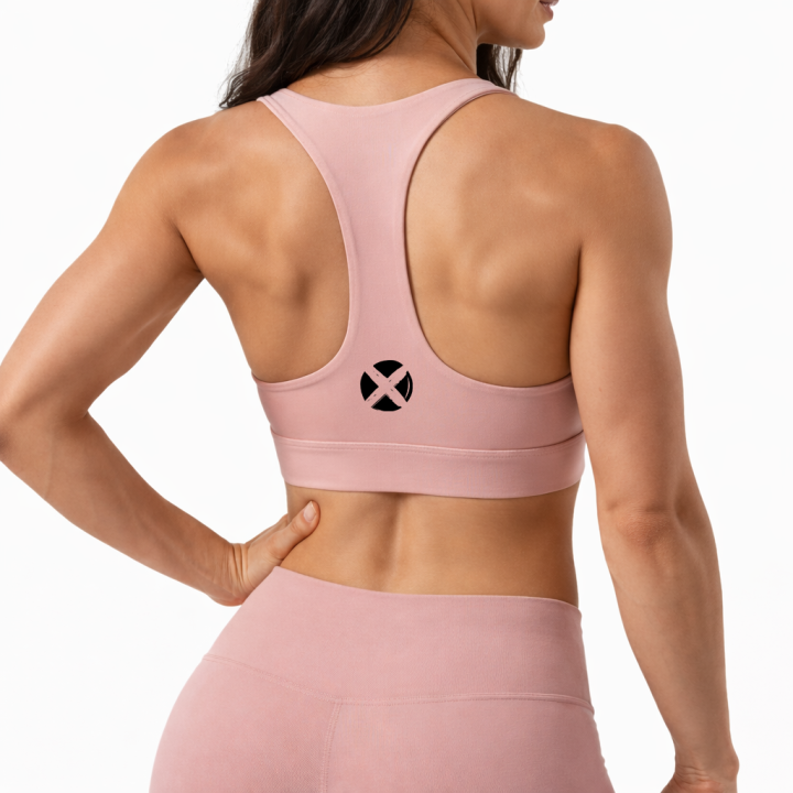 Brassière sport rose clair BARBARA|VERY BAD WOD — Rose · Taille S