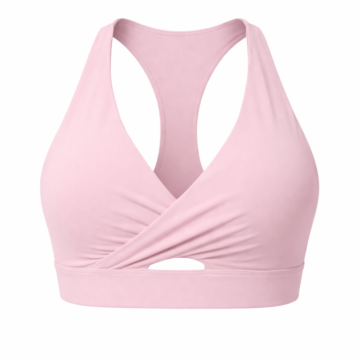 Brassière sport rose clair BARBARA|VERY BAD WOD — Rose · Taille S