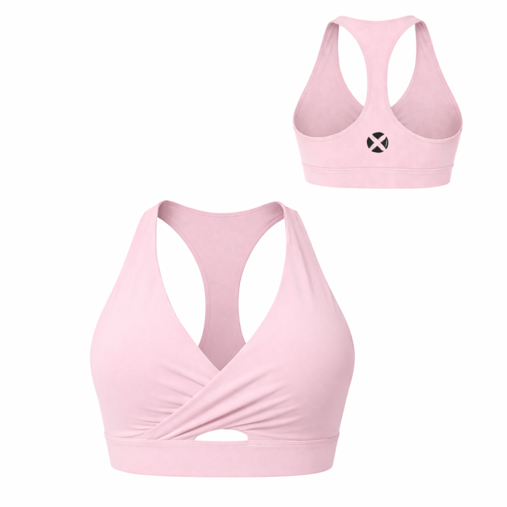 Brassière sport rose clair BARBARA|VERY BAD WOD — Rose · Taille S
