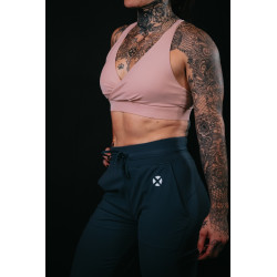 Brassière sport rose clair BARBARA|VERY BAD WOD — Rose · Taille S