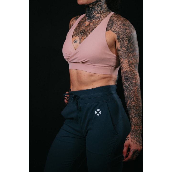 Brassière sport rose clair BARBARA|VERY BAD WOD — Rose · Taille S
