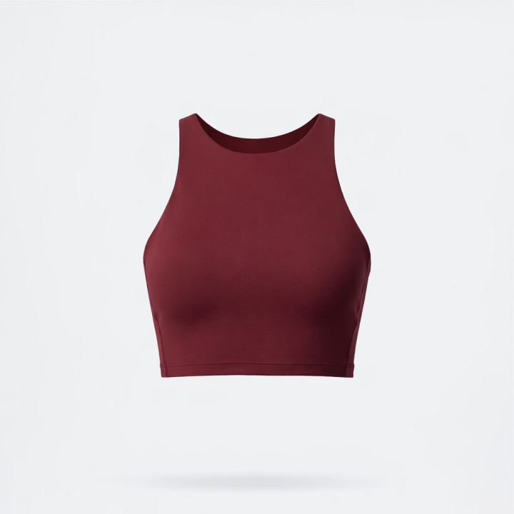 Crop Bra sport high chest rouge CHELSEA|VERY BAD WOD — Rouge · Taille L