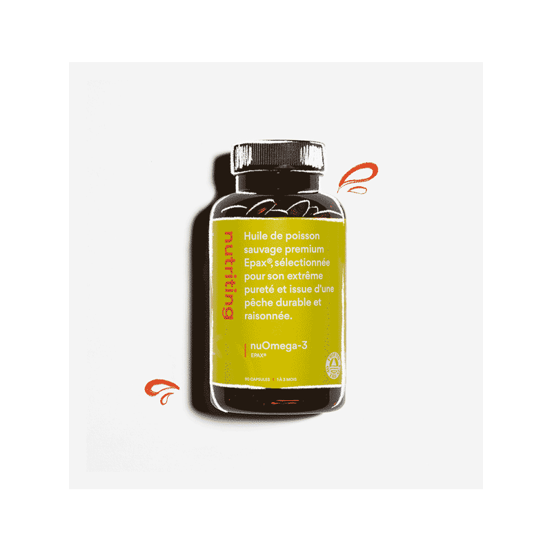 Complément alimentaire NuOmega-3 |NUTRITING — 90 Gélules · Taille TU