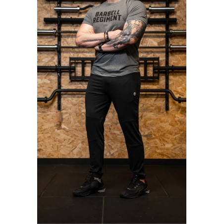 Jogging Homme ALPHA noir | BARBELL REGIMENT — Noir · Taille S
