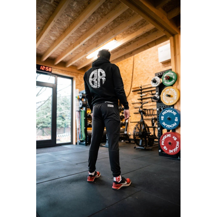 Jogging Homme ALPHA noir | BARBELL REGIMENT — Noir · Taille S