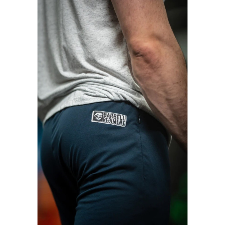 Jogging Homme ALPHA bleu| BARBELL REGIMENT — Bleu · Taille S
