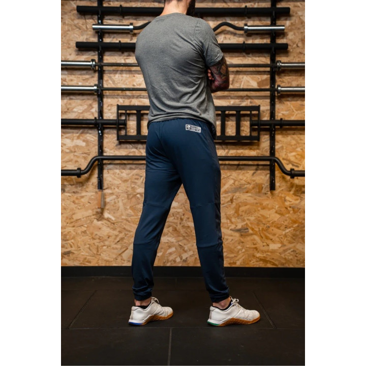 Jogging Homme ALPHA bleu| BARBELL REGIMENT — Bleu · Taille S