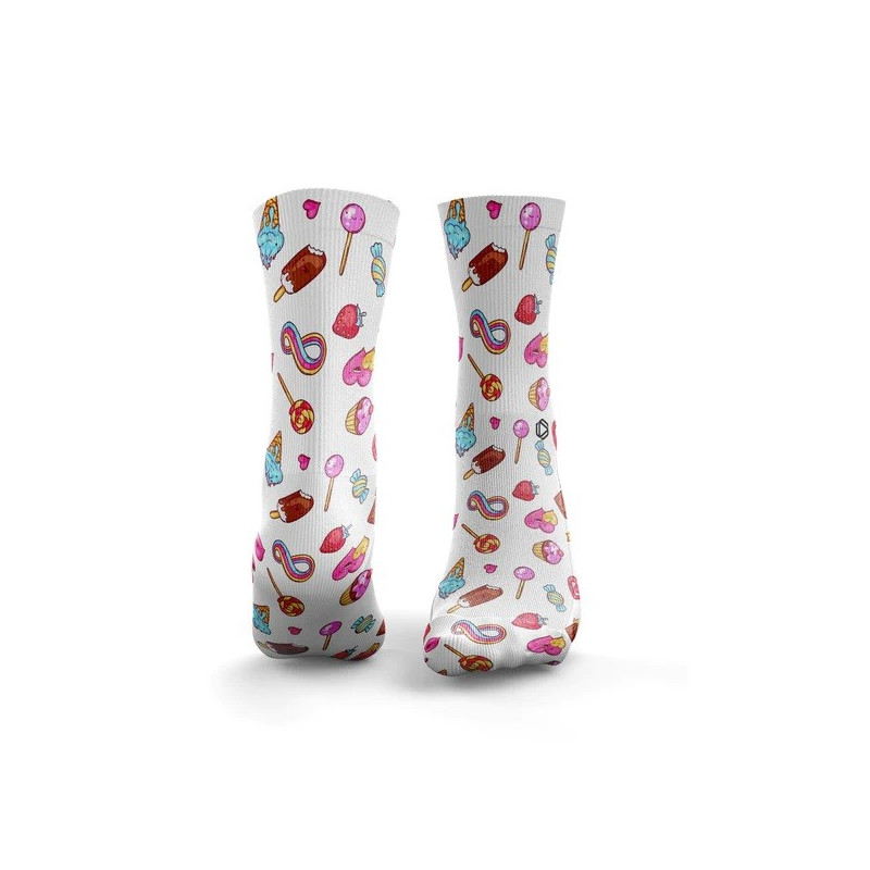 Chaussettes blanches POPPING CANDY | HEXXEE SOCKS — Blanc · Taille L (43-46)