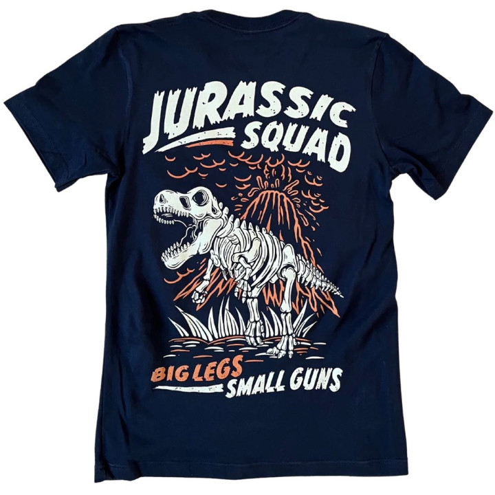 T-Shirt noir Oversized T JURASSIC SQUAD 2 | BARBELL REGIMENT — Noir · Taille XS