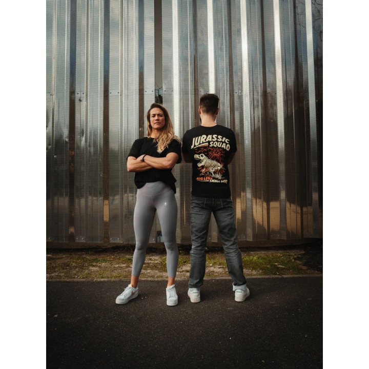 T-Shirt noir Oversized T JURASSIC SQUAD 2 | BARBELL REGIMENT — Noir · Taille S