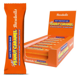 Pack de 12 Barres protéinées CACAHUETE CARAMEL | BAREBELLS — 12 x 55 Gr · Taille TU