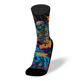 Chaussettes WOD KILLER EXCLUSIVE TD multicolores| LITHE APPAREL — Multicolor · Taille S (35-38)